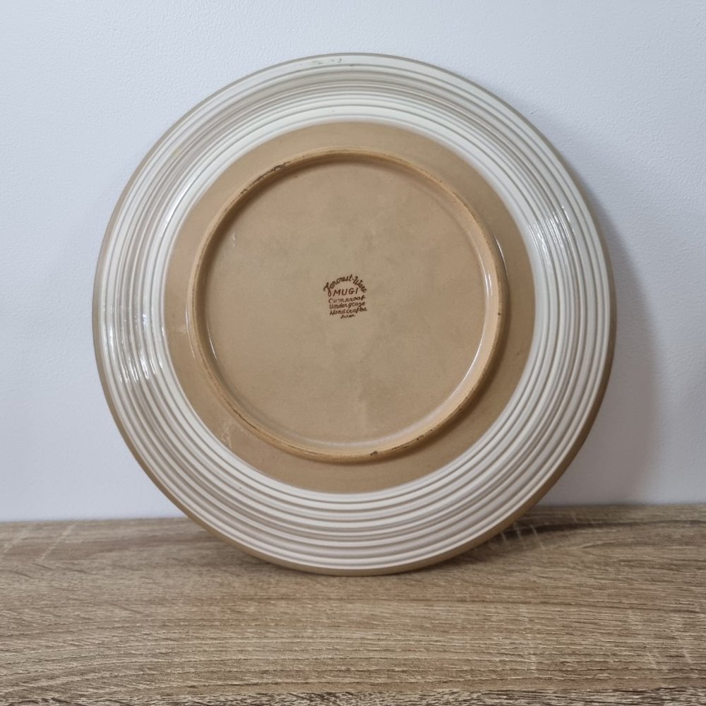 Vintage 1960s Fancrest Ware MUGI WHEAT Plate 26 cm Japan - Picture 3 of 7